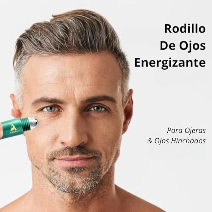 Combo exclusively for men Abera Eye Roller Serum With Mint Essence - Abera Armpit Roller