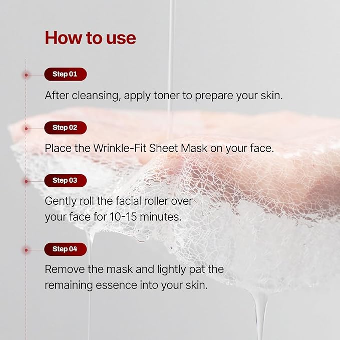 MEDITHERAPY Wrinkle-fit Tangle Eye Patch & Wrinkle-fit Face Mask - Under Eye Mask and Eye Cream for Eye Bags, Puffiness, and Dark Circles - Firming and Tightening Korean Collagen Mask