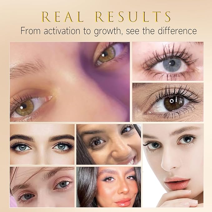 Eyelash Growth Serum – 15 Plant Extracts for Longer Lashes, Natural Beauty Enhancement,eye lash serum growth